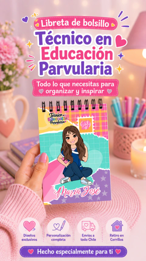 Libreta Técnico en Educación Parvularia