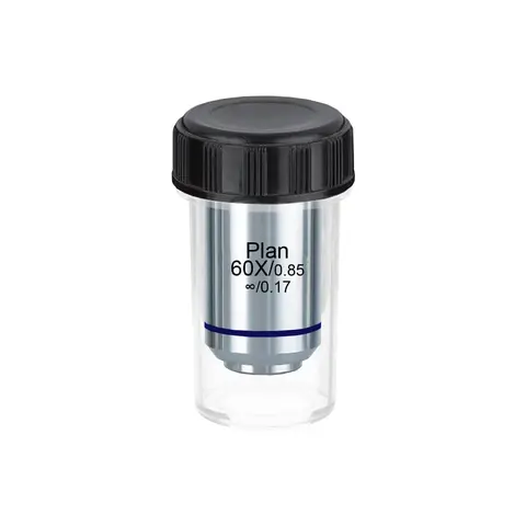 Objetivo Plano Infinito Para Microscopio 60x Quasar