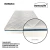 Colchon Matrimonial 20Cm Alto Memory Foam - comprar en línea