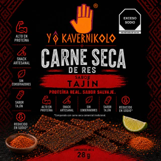 Carne seca 28g Tajín