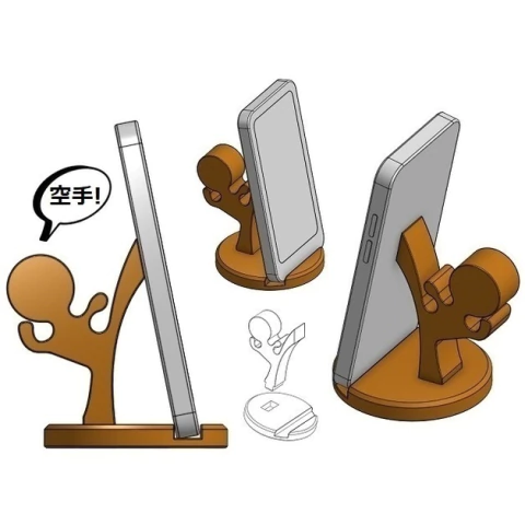 Suporte para Celular Karate - Design Criativo e Estável - comprar online