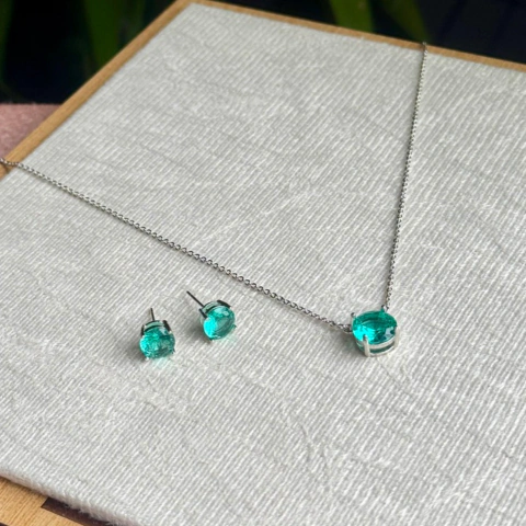 Conjunto Turmalina Verde