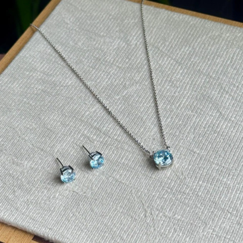 Conjunto Turmalina Azul