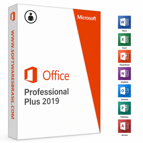 Licença Microsoft Office Professional Plus 2019 32 / 64 Bits + NF-e - comprar online