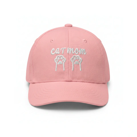 Gorra Cat Mom | Bordado 3D con Patitas | Colores Pastel - comprar en línea