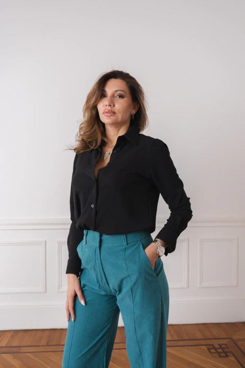 CAMISA KAMILA NEGRA