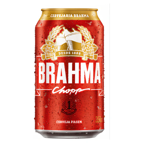 Cerveja Brahma Chopp Lata 350ml (UNI) - comprar online