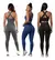 Kit 3 Conjuntos Academia Calça Legging e Top Cós Alto | REF: CJ005 - Bella Forma