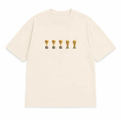 Camiseta Oversized Brasil é Penta - Finta Drop