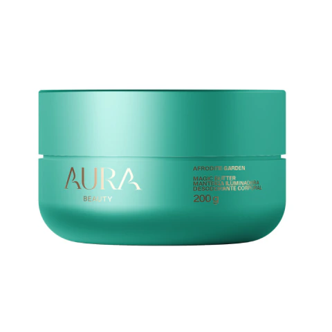 AURA AFRODITE GARDEN MANTEIGA ILUMINADORA CORPO 200G