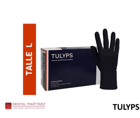 GUANTES DE NITRILO NEGRO X 100 UNIDADES - tienda online
