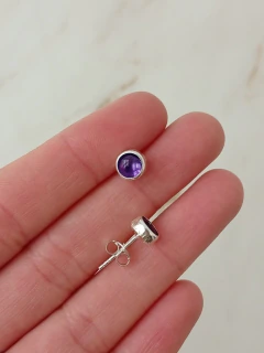 Aro Pasante Piedra Violeta