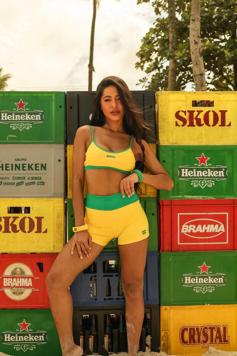 SHORT LIFT SLIM VIVA BRASIL - Jofitness