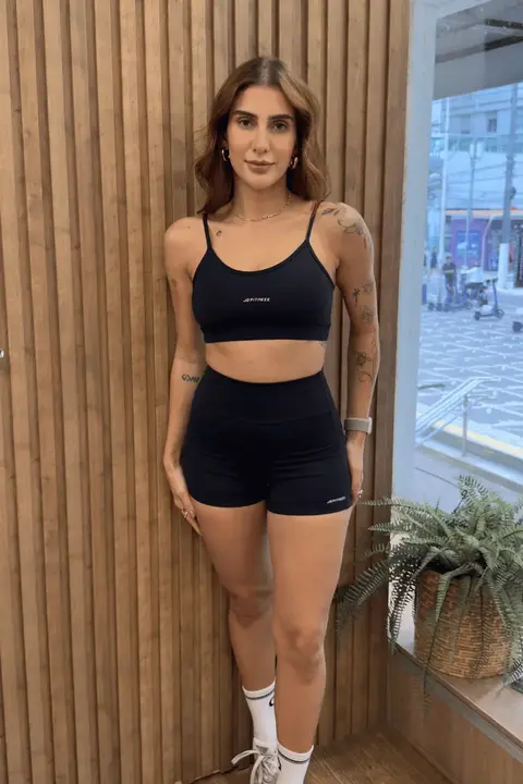 SHORT LIFT SLIM RECORTE EMPINA BUMBUM SOFTLINE - Jofitness
