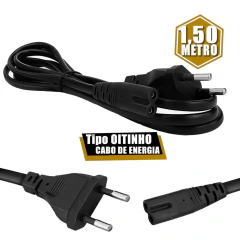 O Cabo de Força Oitinho Inmetro 2 X 0,50mm de 1,5 metro da Wincabos, é a escolha ideal para quem busca qualidade e segurança na conexão de seus dispositivos elétricos