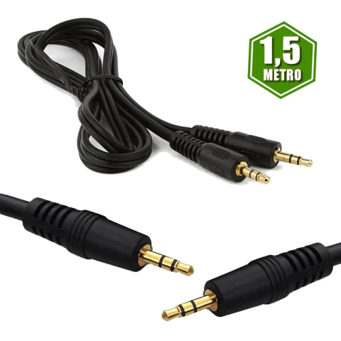 O Cabo de som P2 x P2 é utilizado em aparelhos de som, som automotivo, receiver, fones de ouvido, entre outros dispositivos de reprodução de áudio