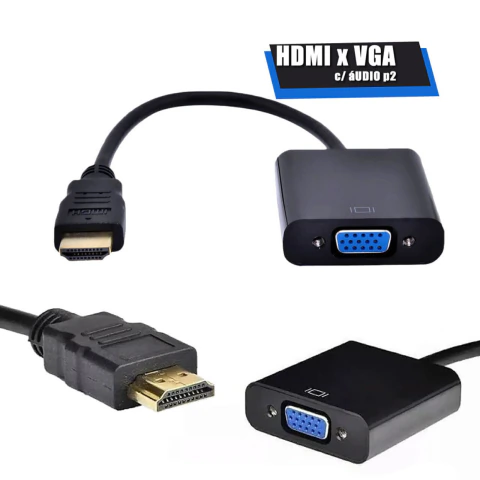 O Adaptador HDMI x VGA Wincabos de 10cm é a solução ideal para quem busca uma conexão eficiente entre dispositivos com diferentes formatos de saída de vídeo