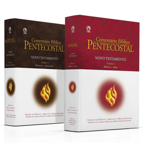 Comentário Biblico Pentecostal Novo Testamento - Capa Dura (2 Volumes)