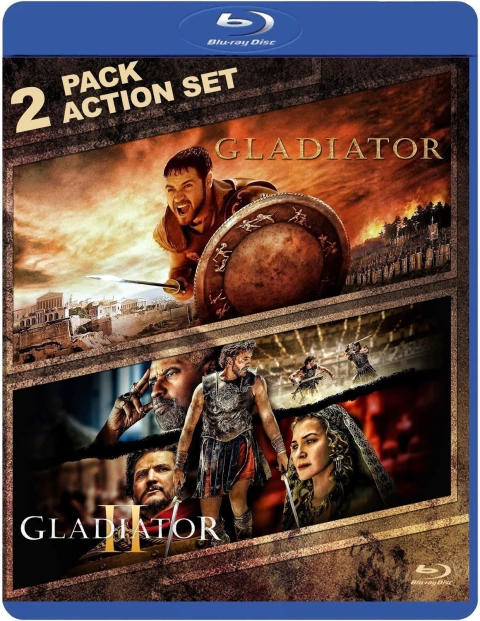 Gladiador 1 e 2 Blu Ray Dublado E Legendado - comprar online