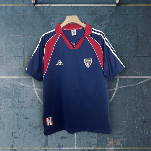 Camiseta Athletic Bilbao Suplente 1999-00 Manga Corta
