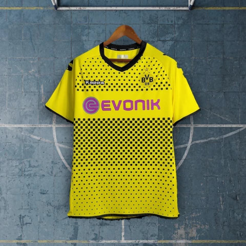 Camiseta Borussia Dortmund Titular 2011-12 Manga Corta