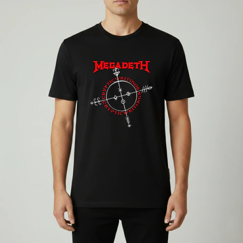 Remera Megadeth Cryptic Writings Algodón Metal - comprar online