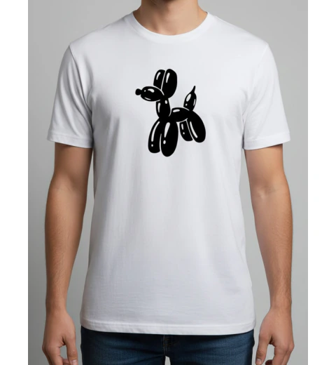 Remera Perrito Globo Aesthetic - comprar online