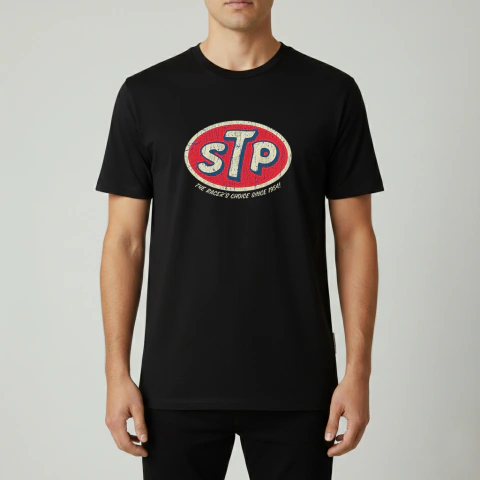 Remera STP Racing Vintage Estilo Retro Algodón - comprar online