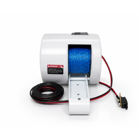 Guincho elétrico 12 V 150 W com controle remoto