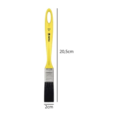 Pincel Trincha Média Sintetico Preto Ref 519 Tam 3/4" Tigre - comprar online