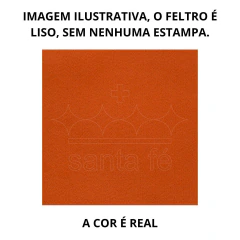 Feltro 50cm x 70cm Tijolo Ref 049 180g Santa Fé na internet