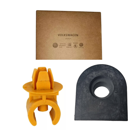 Grapa y Goma de Varilla de Cofre Originales Para Gol Saveiro Pointer Lupo Sportvan