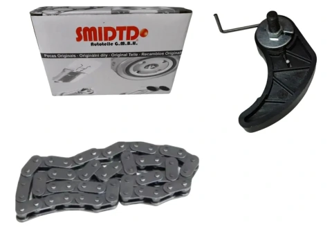 Kit de Tensor y Cadena Para Bomba de Aceite de Golf Jetta A4 Clasico Smidtd