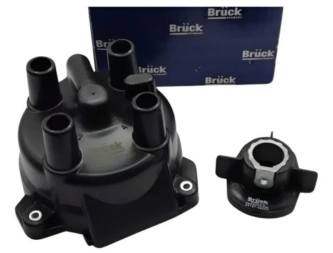 kit Tapa de Distribuidor y Escobilla Para Tsuru 3 Estaquitas D21 D22 Bruck