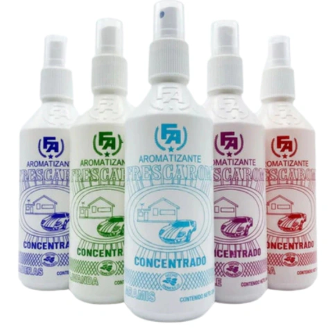 5 Piezas Aromatizante Frescarom Varios Aromas 240 Ml