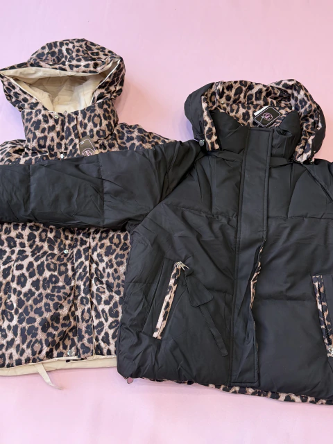 Campera Animal Print Reversible