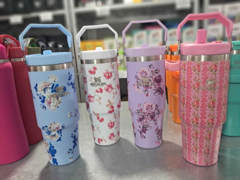 Botella Flip Estampadas y Lisas 900ML