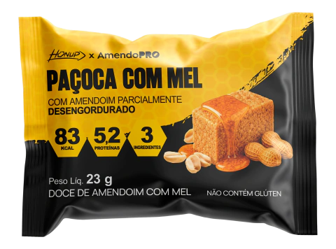 Paçoquinha com mel (12 unidades) - comprar online