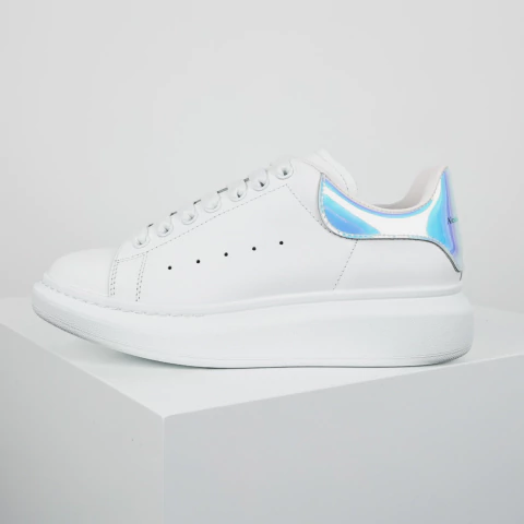 Mcqueen Oversized Sneaker White Shock Pink - comprar online