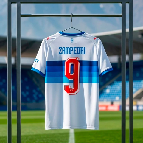 Camiseta UNIVERSIDAD CATÓLICA 2025/26 ZAMPEDRI #9 LOCAL_Versión Fan XL_Manga corta - comprar en línea