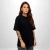 Oversized Preto Basic Lisa - AORY