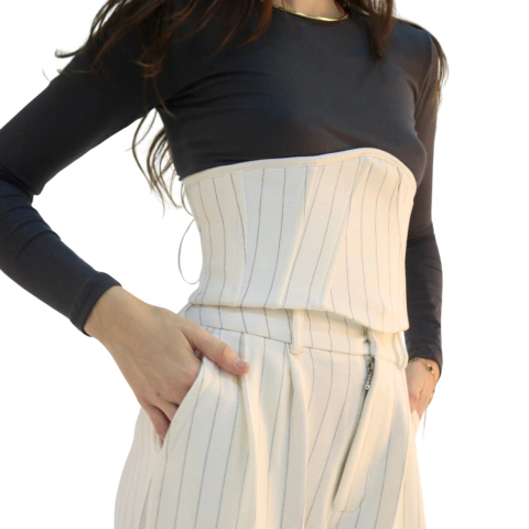 Corset Cinto Moletom - comprar online