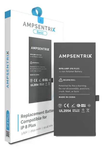 BATERIA IPHONE 8 PLUS AMPSENTRIX BASIC