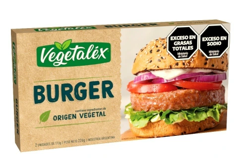 Burguer Vegetalex origen vegetal