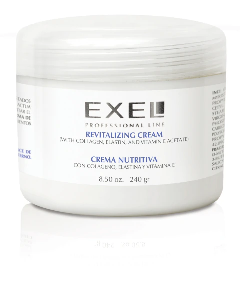 CREMA NUTRITIVA CON COLÁGENO, ELASTINA Y VITAMINA E (240gr)