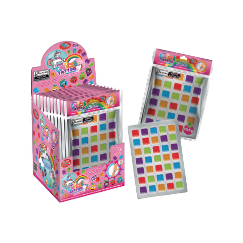 Mini Chicle Tattoo Unicórnio com Tatuagem - comprar online