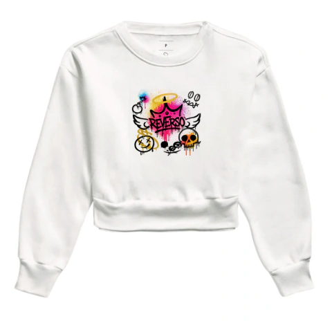 ANGEL GRAFFIT CROPPED - MOLETOM - comprar online