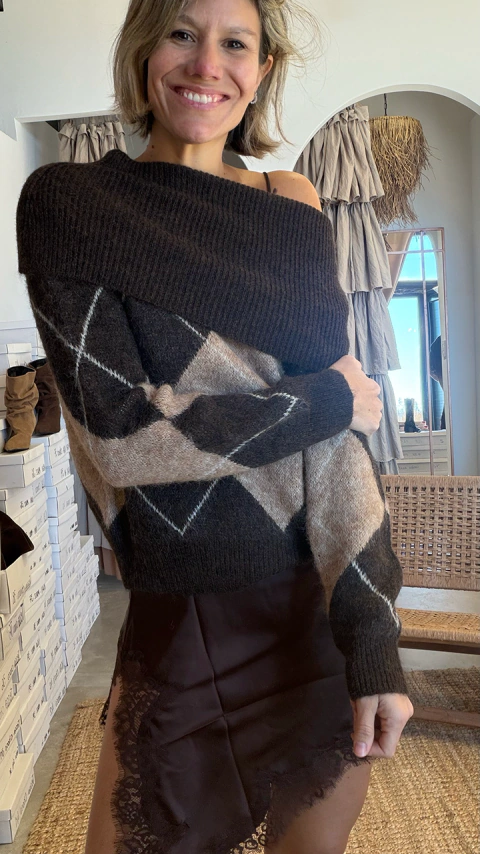 Sweater Rombos