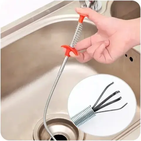 Destapa Cañerías Flexible 60cm | Gancho Resorte, Brazo - comprar online