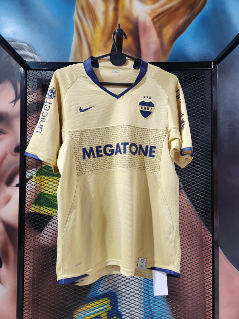 Camiseta Boca Juniors 2005 Alternativa Dorada #3